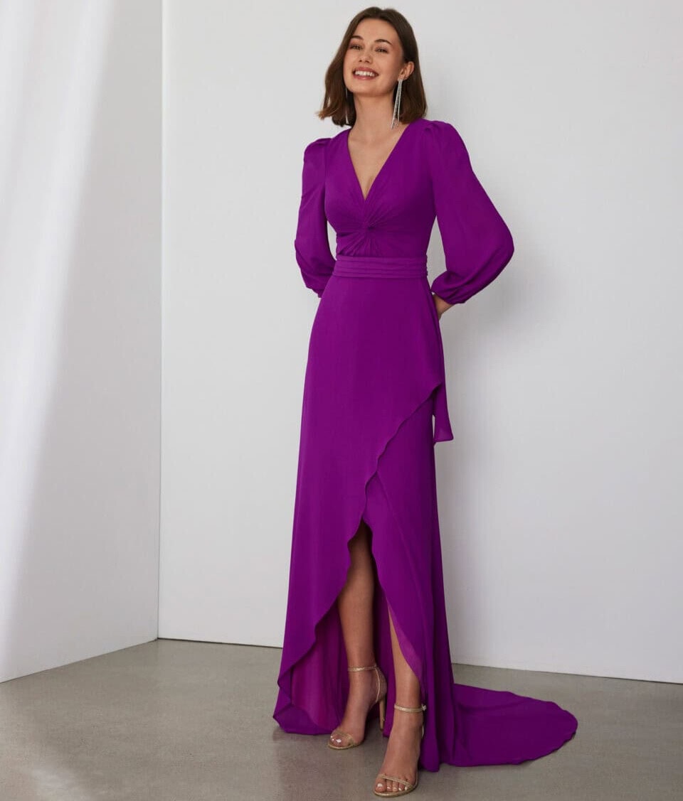 8T1D9 face Rosa Clara robe de soirée maman des mariés magasin de robes de soirée Paris