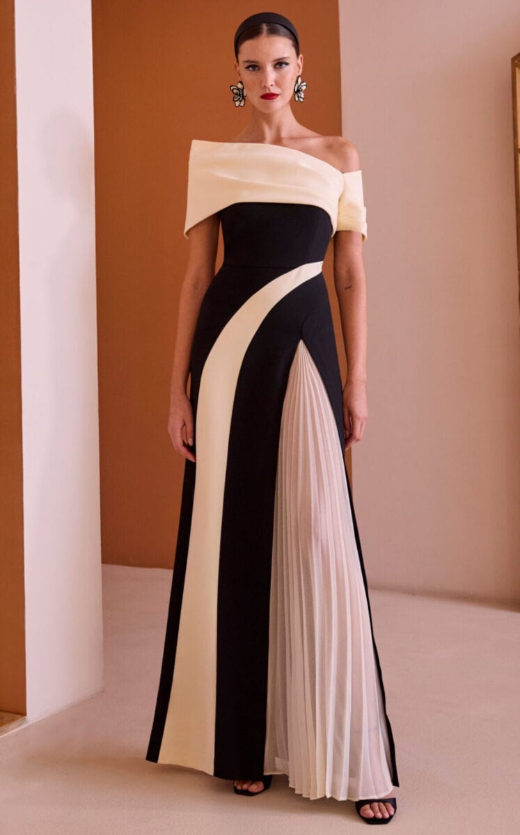 52546 face Carla Ruiz robe longue maman des mariés magasin de robes de soirée Paris