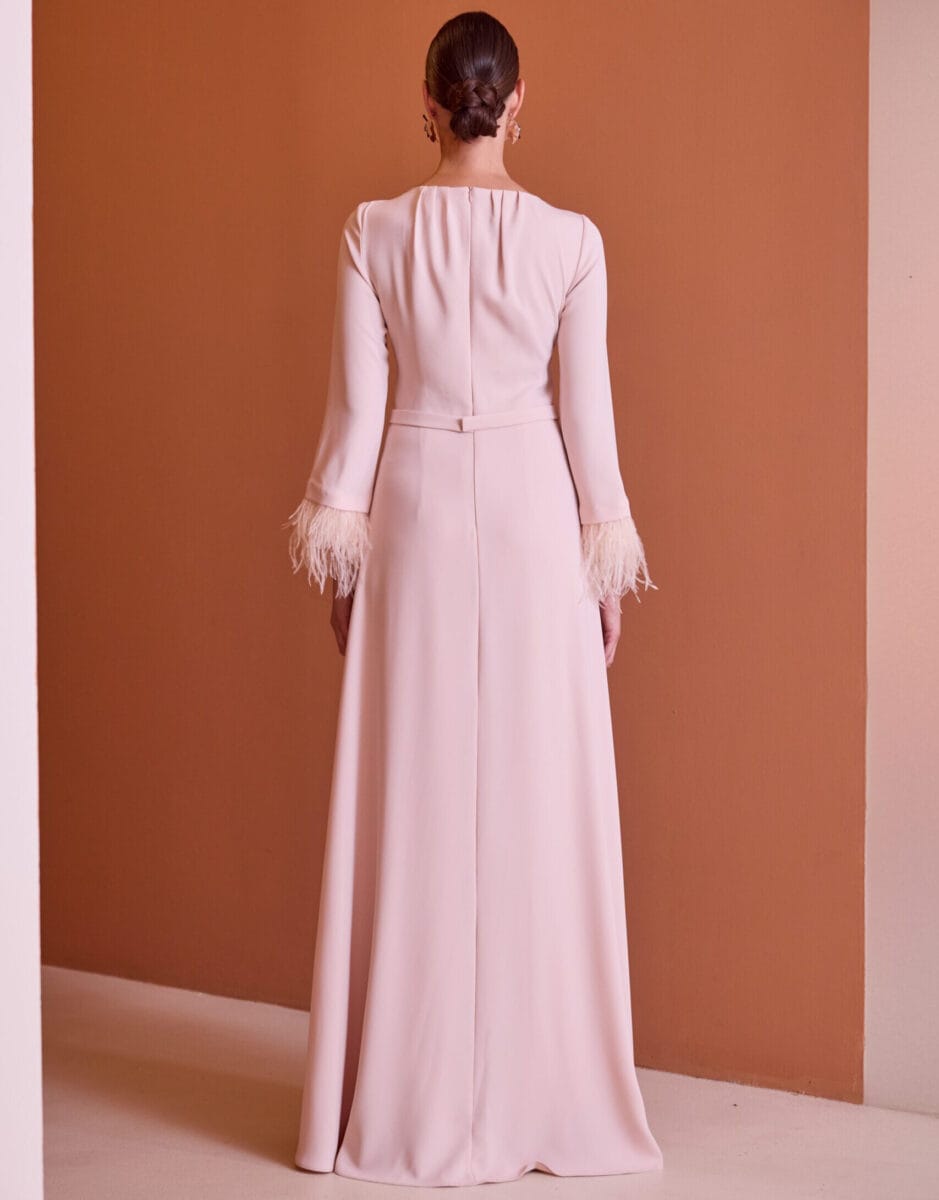 52628 dos Carla Ruiz combinaison de soirée pour maman des mariés magasin de robes de soirée Paris