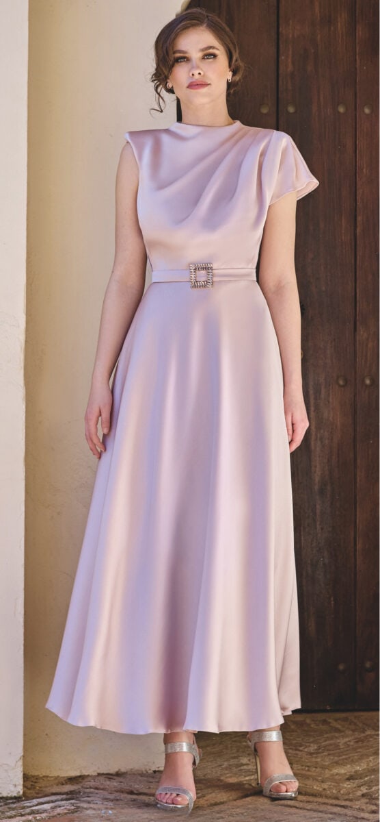 1260010 face Sonia Pena robe de soirée longue maman des mariés magasin de robes de soirée Paris