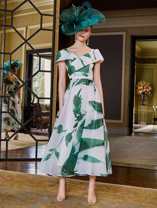 1GM8 face Couture Club robe de cocktail midi maman des mariés magasin de robes de soirée Annecy