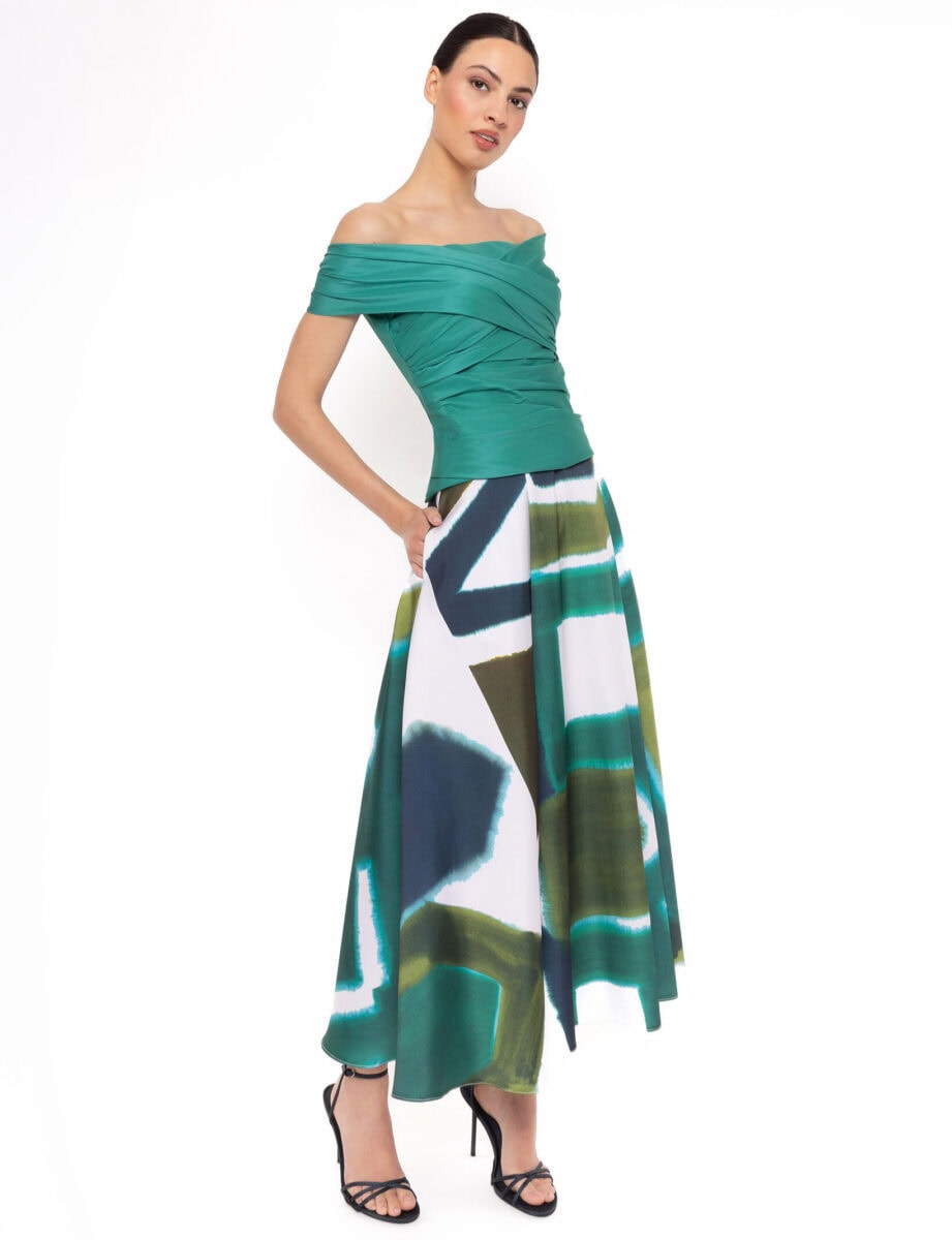 52543 face Carla Ruiz robe de soirée maman des mariés magasin de robes de soirée Paris