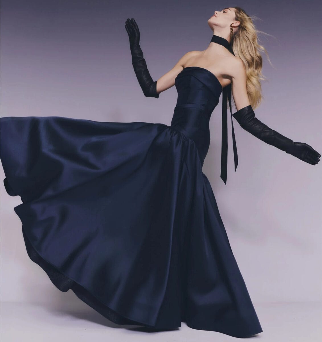 Alhoi face Pronovias robe de soirée longue robe maman des mariés magasin de robes de soirée Paris