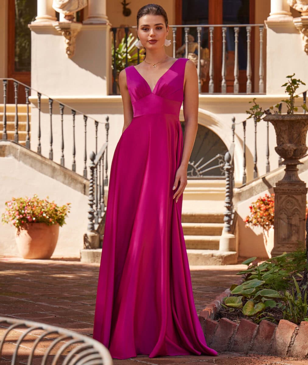 R180L face Créatif Paris robe de soirée longue mère des mariés magasin de robes de soirée Annecy